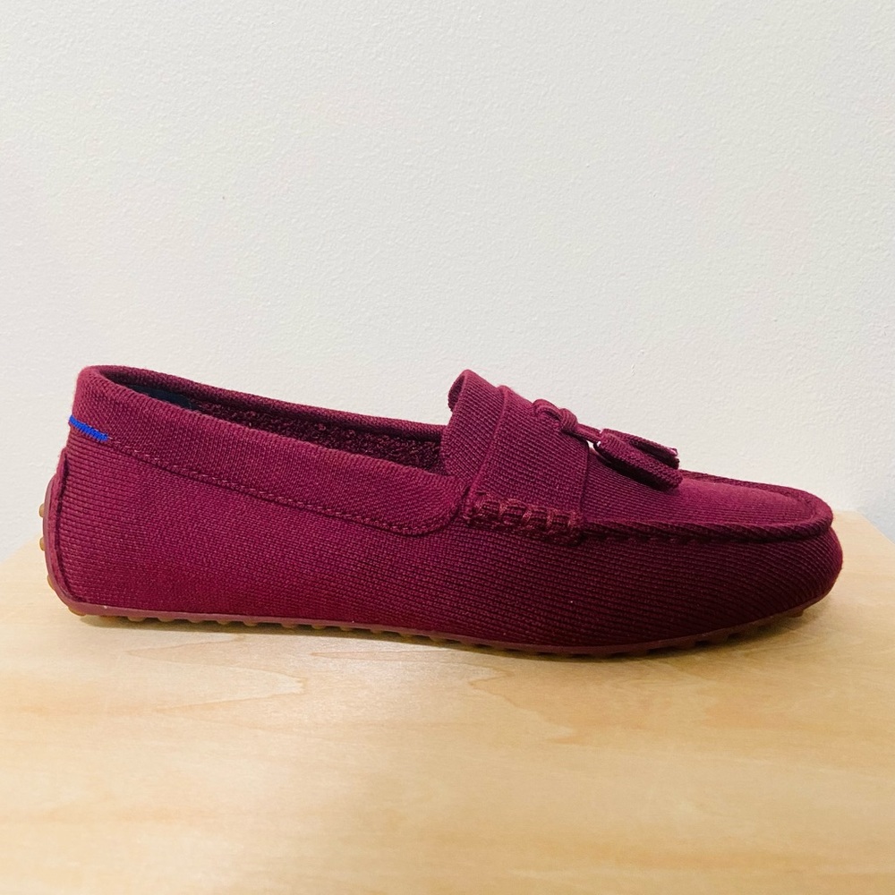 Rothy’s | Merino Tassel Driver in Merlot | M size 8 | BRAND NEW